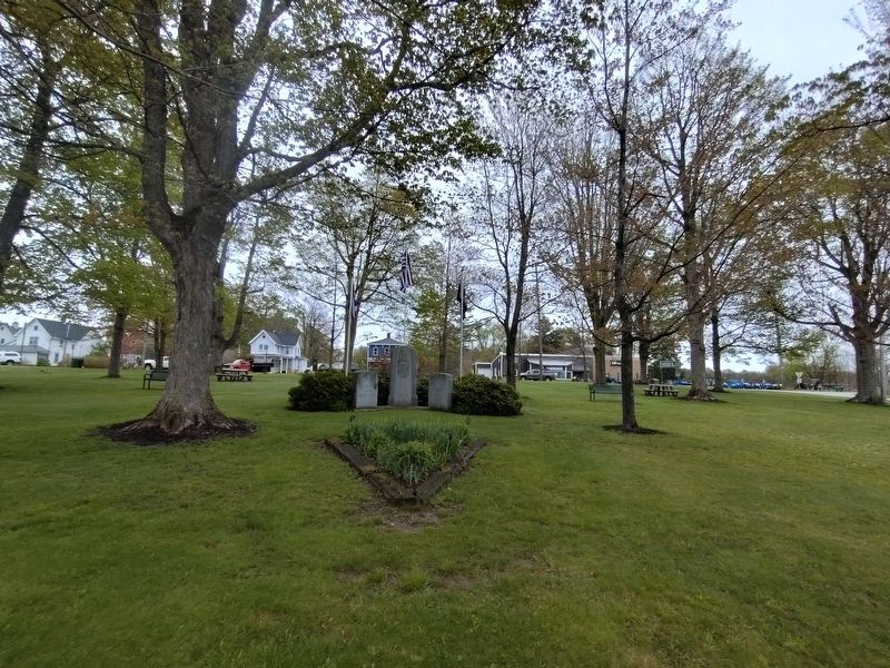 Thompson Veterans Memorial image. Click for full size.