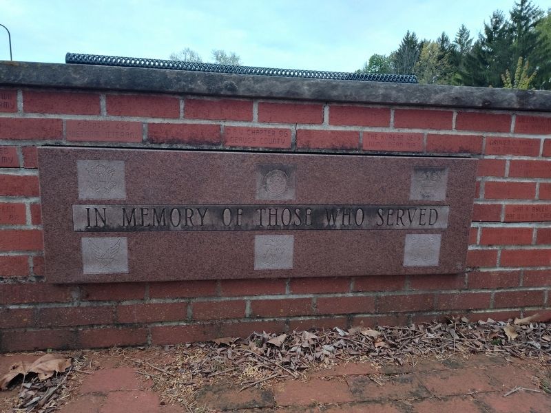 Welton Cemetery Veterans Memorial Marker image. Click for full size.