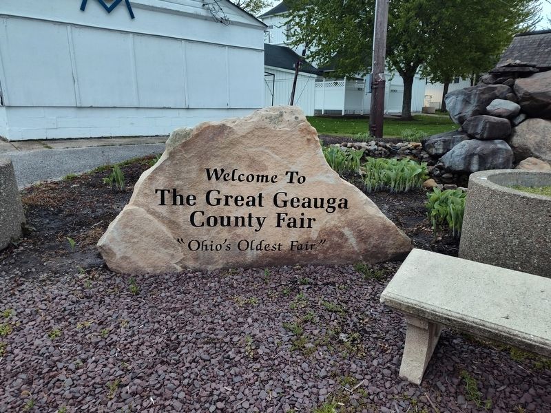 The Great Geauga County Fair Marker image. Click for full size.