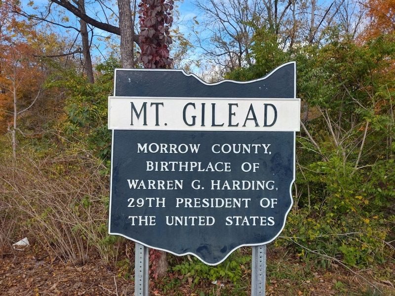 Mt. Gilead Marker image. Click for full size.