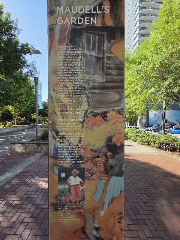 Maudell's Garden Marker. Click for full size. Maudell's Garden Marker image. Click for full size.