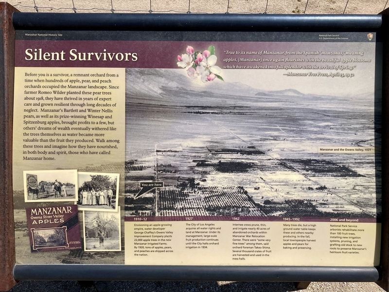Silent Survivors Marker. Click for full size. Silent Survivors Marker image. Click for full size.