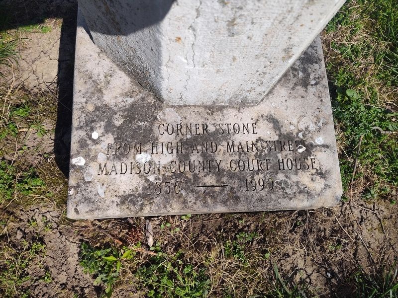 Corner Stone Marker image. Click for full size.