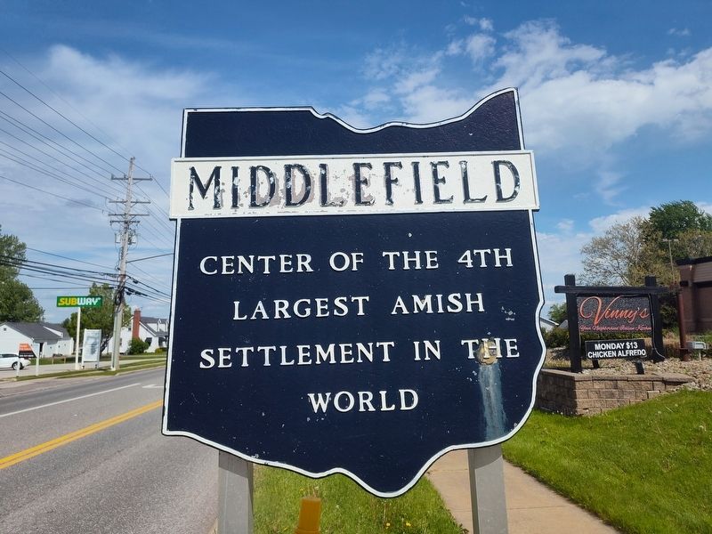 Middlefield Marker image. Click for full size.
