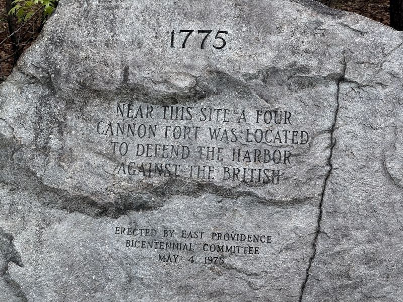 Four Cannon Fort Marker. Click for full size. Four Cannon Fort Marker image. Click for full size.