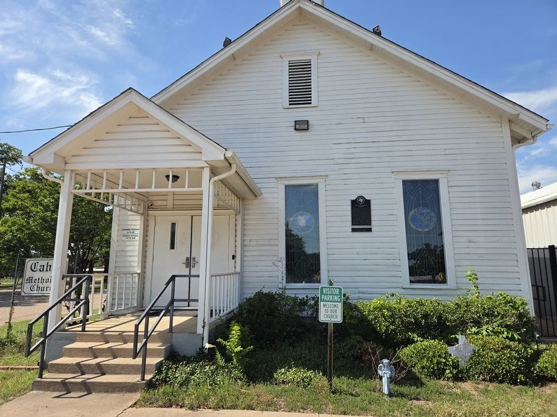 Cahill Methodist Church Marker image. Click for full size.