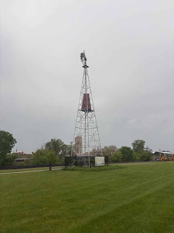 Elgin Wind Power and Pump Company Marker image. Click for full size.