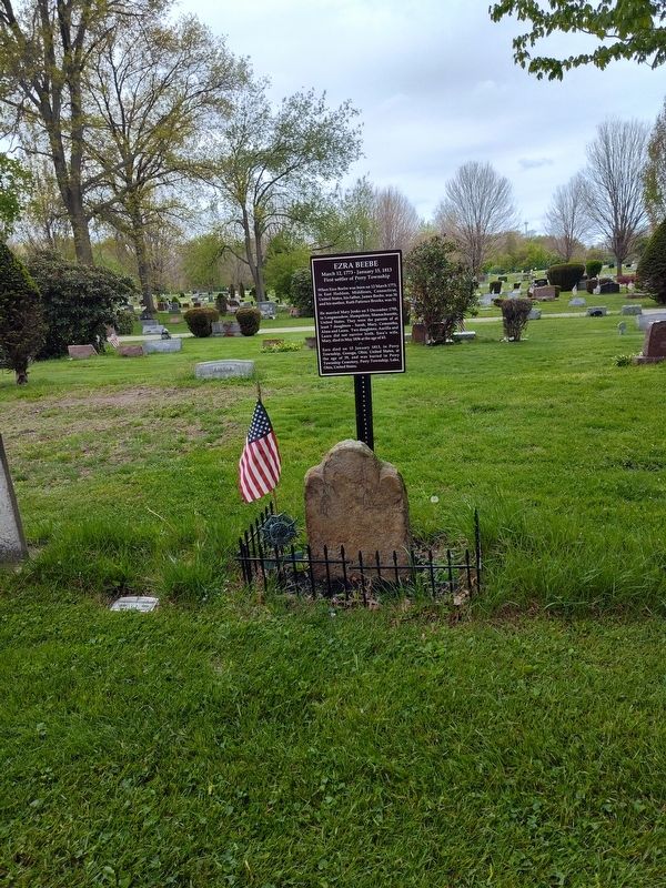 Ezra Beebe Marker image. Click for full size.