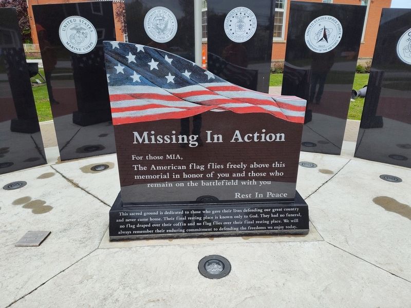 Missing In Action Marker. Click for full size. Missing In Action Marker image. Click for full size.
