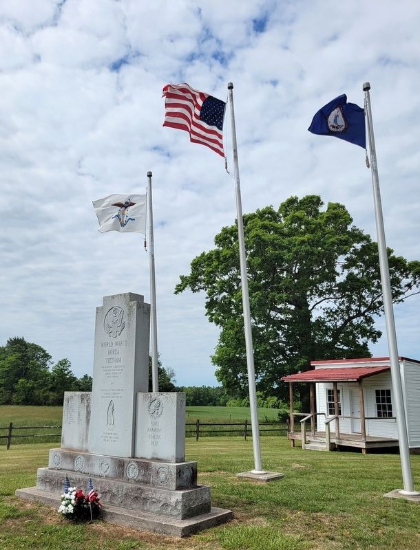 Callands War Memorial. Click for full size. Callands War Memorial image. Click for full size.