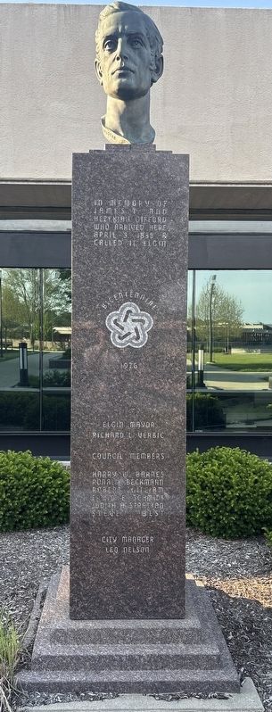 James T. and Hezekiah Gifford Marker image. Click for full size.