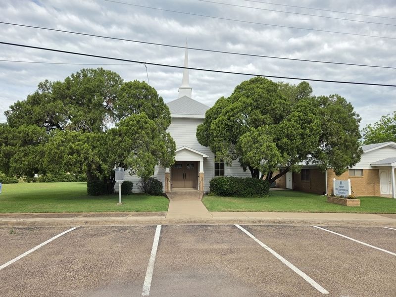 First Presbyterian Church of Crowley Marker image. Click for full size.