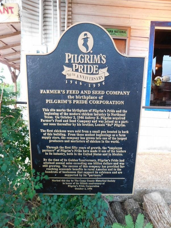 Farmer's Feed and Seed Company Marker image. Click for full size.
