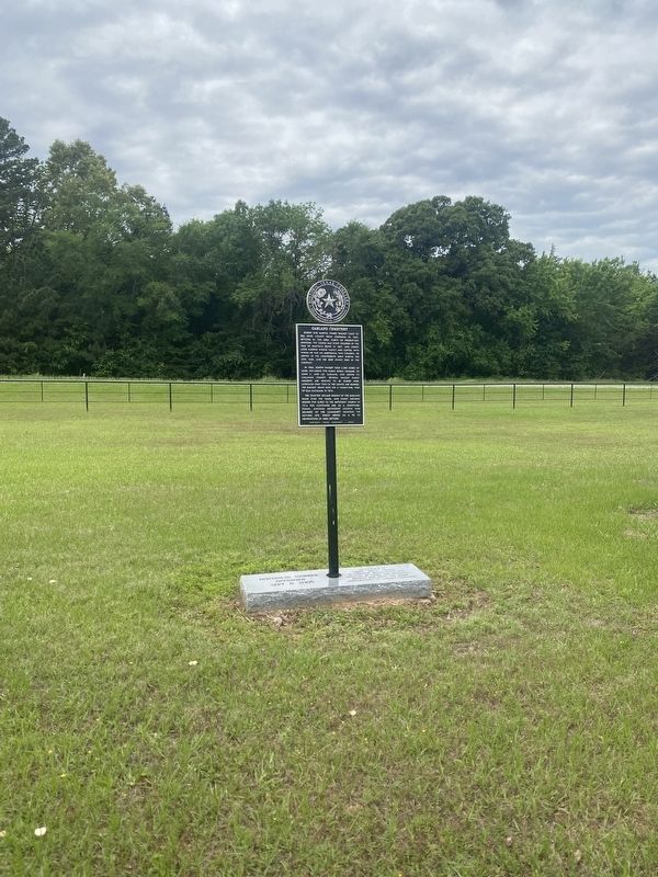 Garland Cemetery Marker. Click for full size. Garland Cemetery Marker image. Click for full size.