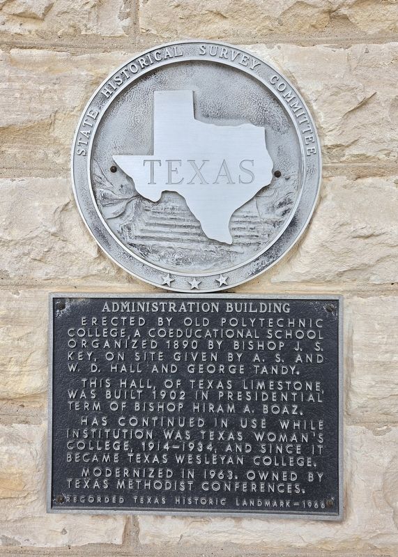 Administration Building Marker image. Click for full size.