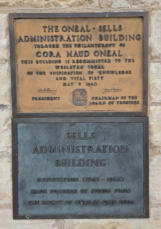 Administration Building Marker image. Click for full size.