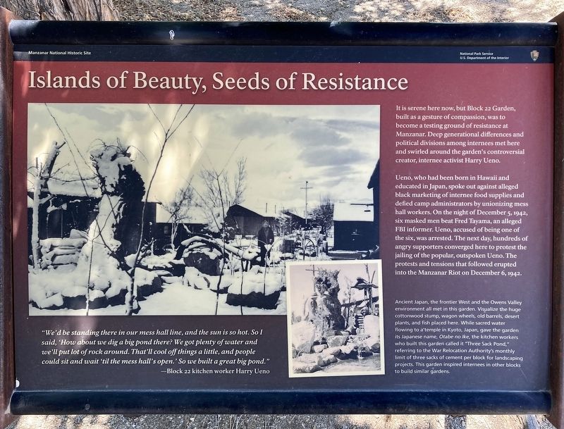Islands of Beauty, Seeds of Resistance Marker image. Click for full size.