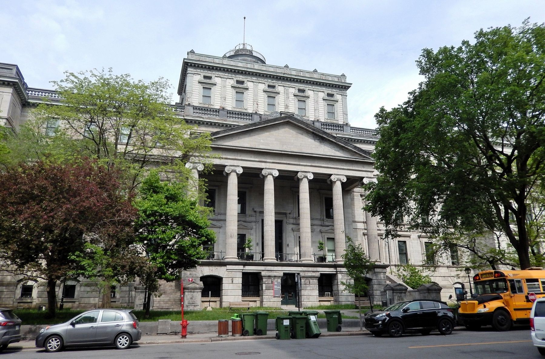 Ancien Palais de Justice / The Old Courthouse (<i>east/front elevation</i>) image. Click for full size.