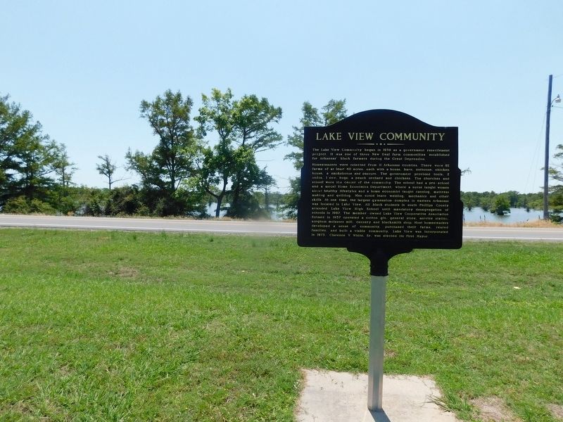 Lake View Community Marker image. Click for full size.
