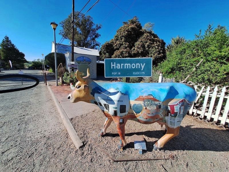 The Town of Harmony Marker image. Click for full size.