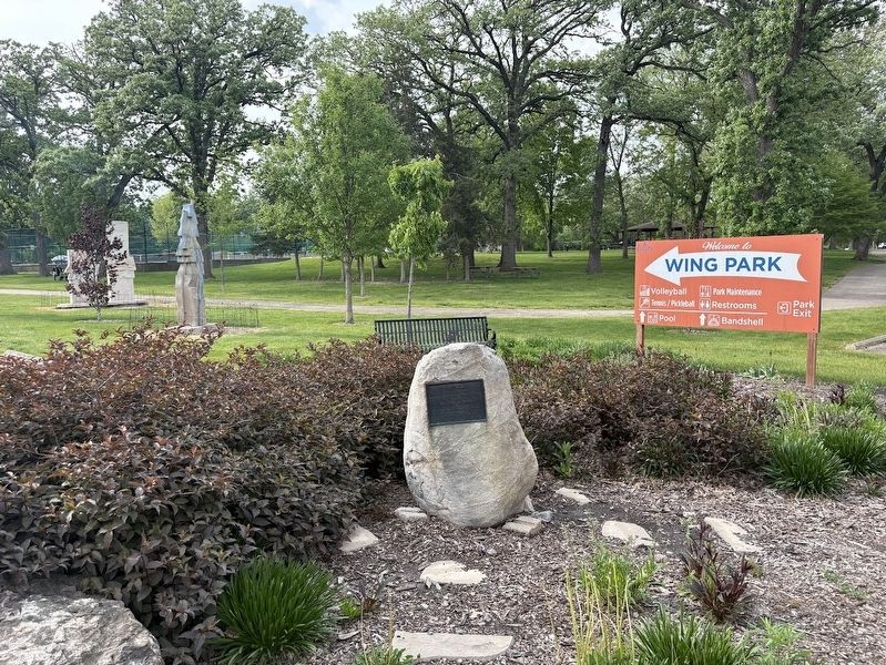 Wing Park Marker image. Click for full size.