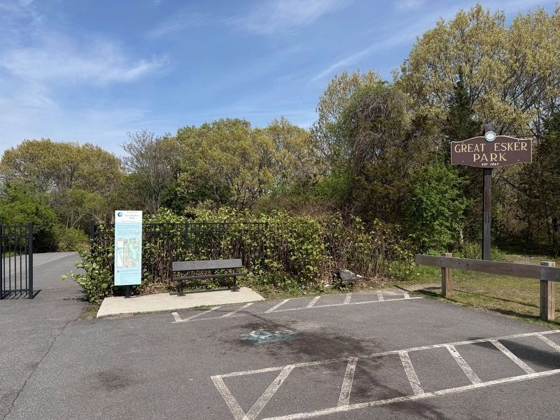 Great Esker Park Marker image. Click for full size.