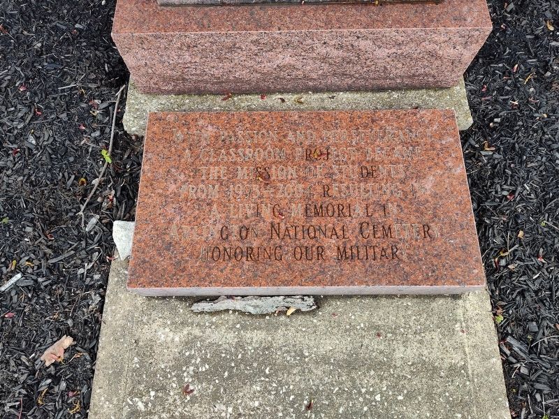 Pyramid Of Remembrance Marker image. Click for full size.