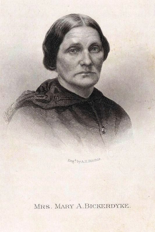 Mary A. Bickerdyke. Click for full size. Mary A. Bickerdyke image. Click for full size.