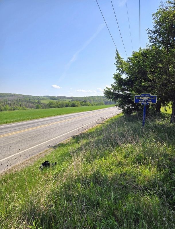 Shanksville Marker. Click for full size. Shanksville Marker image. Click for full size.
