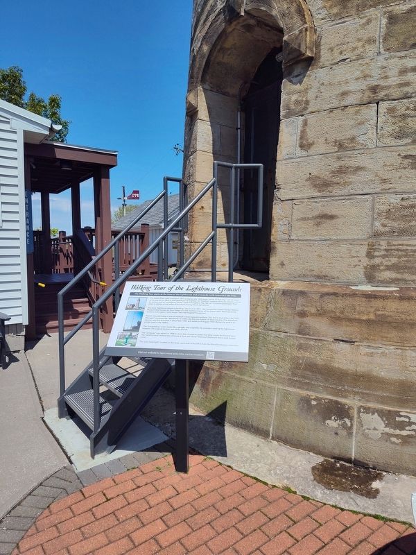 Walking Tour of the Lighthouse Grounds Marker image. Click for full size.