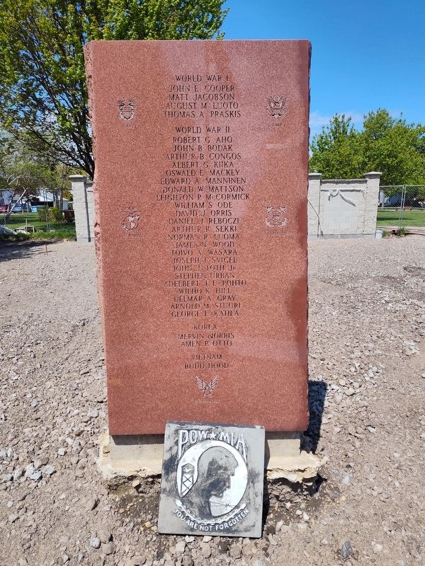 Fairport Harbor Veterans Memorial Marker image. Click for full size.