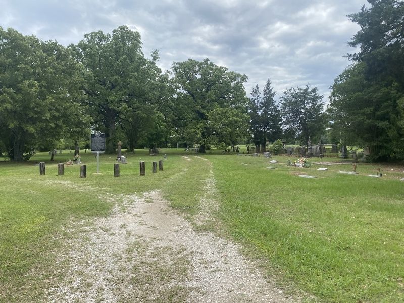 English Cemetery Marker image. Click for full size.