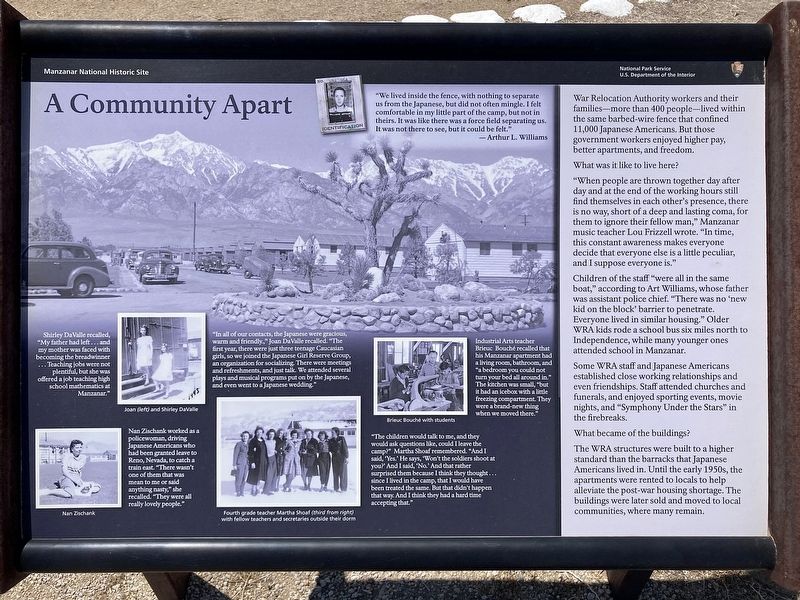 A Community Apart Marker. Click for full size. A Community Apart Marker image. Click for full size.