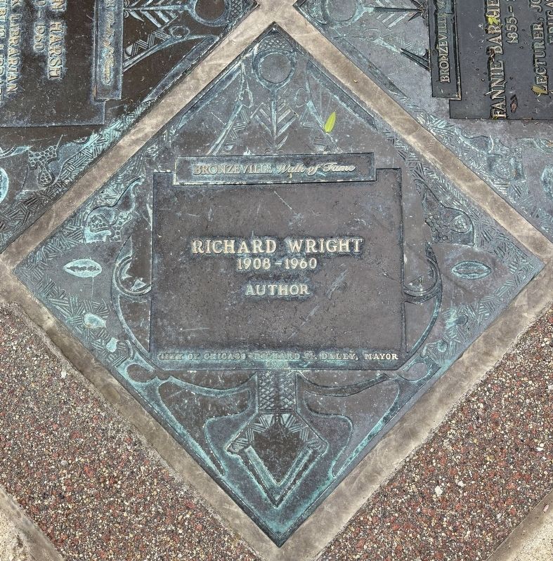Richard Wright Marker image. Click for full size.