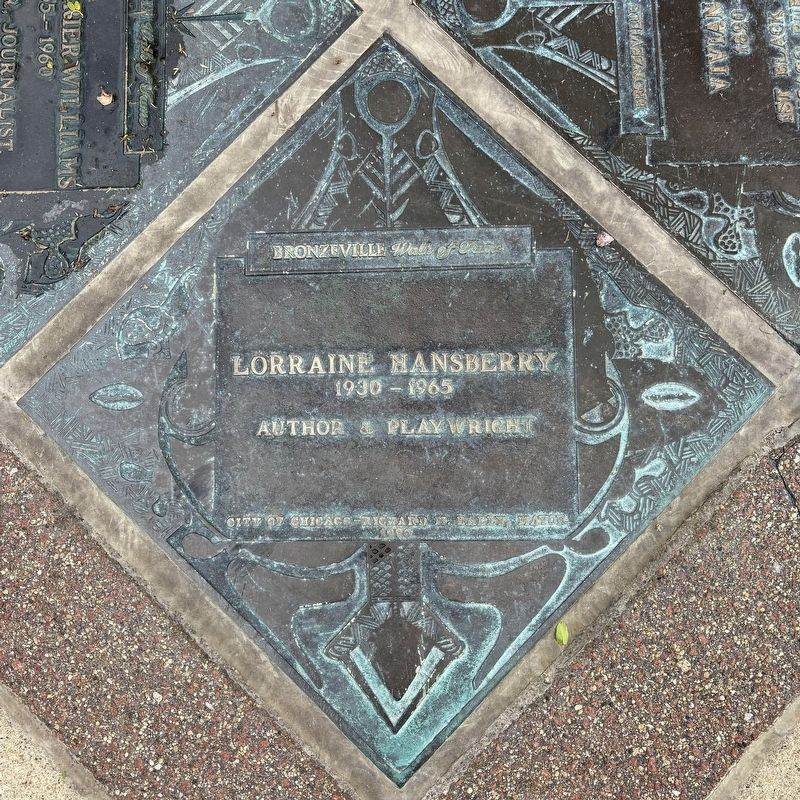 Lorraine Hansberry Marker image. Click for full size.
