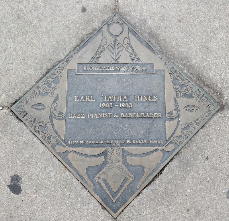 Earl �Fatha� Hines Marker image. Click for full size.