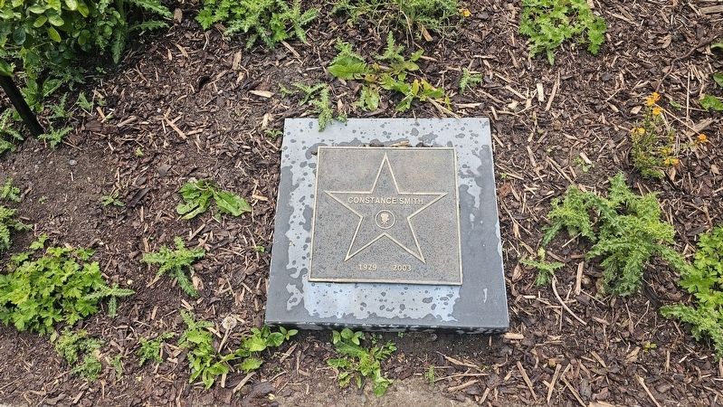 A Star for Connie Marker. Click for full size. A Star for Connie Marker image. Click for full size.