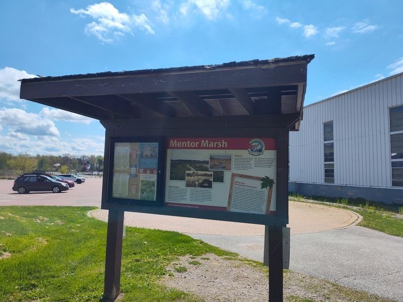 Mentor Marsh Marker. Click for full size. Mentor Marsh Marker image. Click for full size.