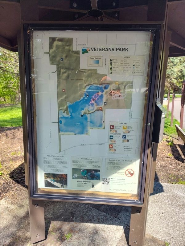 About Veterans Park Marker. Click for full size. About Veterans Park Marker image. Click for full size.