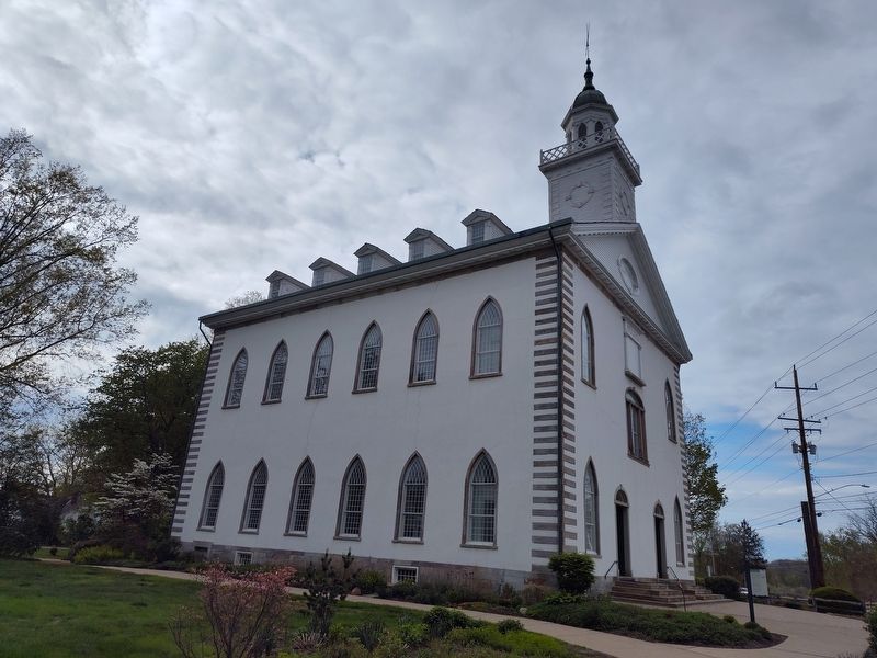 Kirtland Temple Marker. Click for full size. Kirtland Temple Marker image. Click for full size.