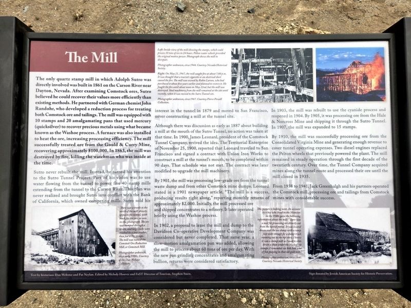 The Mill. Click for full size. The Mill image. Click for full size.