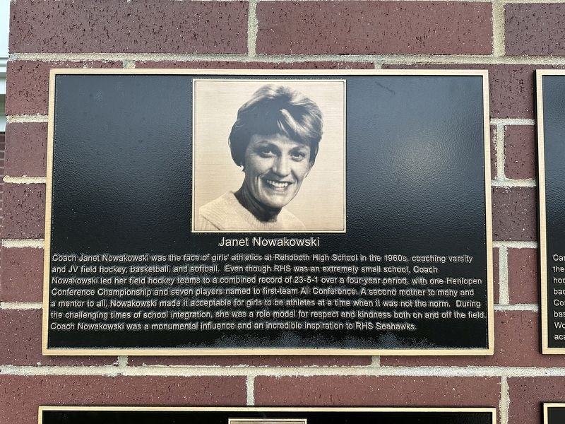 Janet Nowakowski Marker image. Click for full size.
