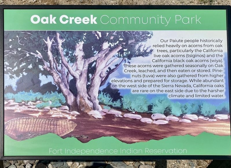 Oak Creek Community Park Marker. Click for full size. Oak Creek Community Park Marker image. Click for full size.