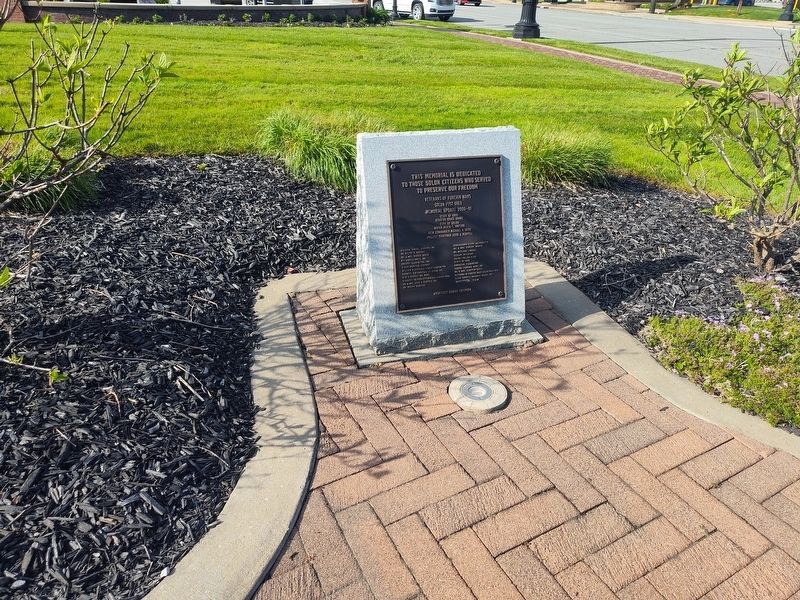Solon Veterans Memorial. Click for full size. Solon Veterans Memorial image. Click for full size.