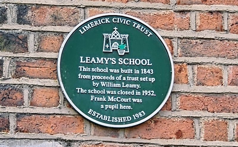 Leamy’s School Marker. Click for full size. Leamy’s School Marker image. Click for full size.