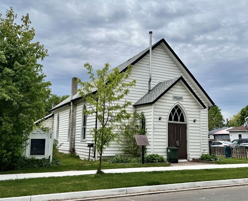 Amherstburg First Baptist Church/L��glise de la First Baptist Church D�Amherstburg Marker image. Click for full size.