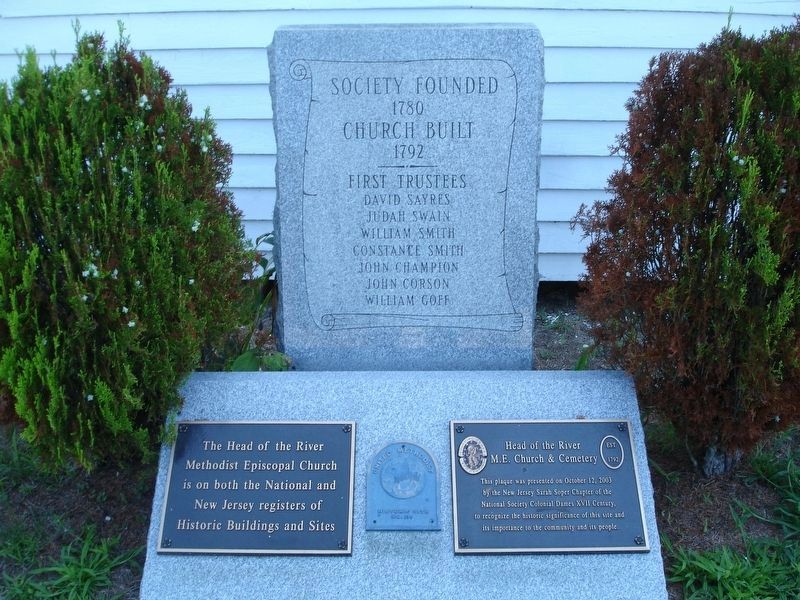 The Head of the River Church Marker image. Click for full size.