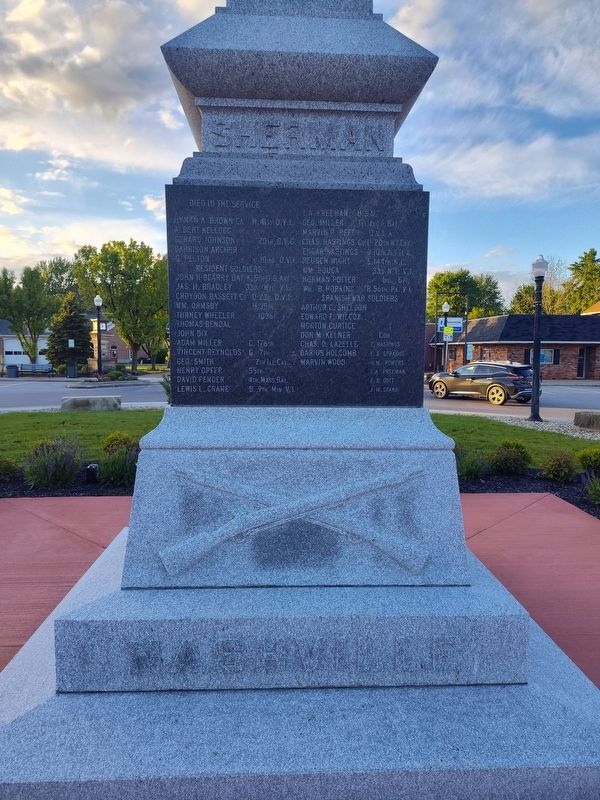 LaGrange Soldiers' Monument Marker. Click for full size. LaGrange Soldiers' Monument Marker image. Click for full size.