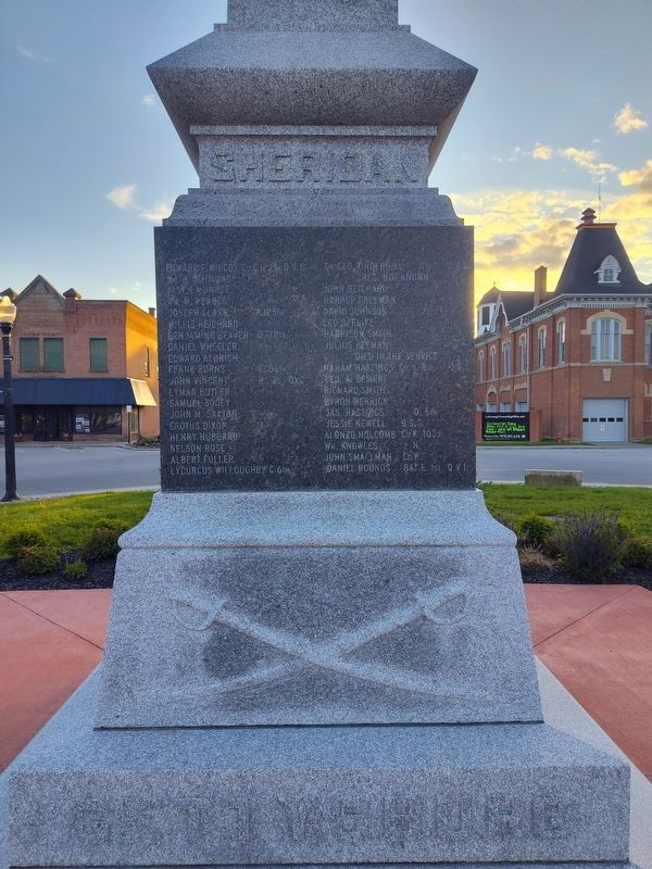 LaGrange Soldiers' Monument. Click for full size. LaGrange Soldiers' Monument image. Click for full size.