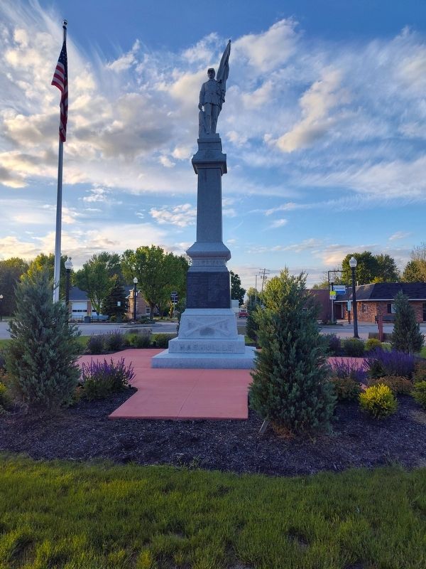 LaGrange Soldiers' Monument. Click for full size. LaGrange Soldiers' Monument image. Click for full size.